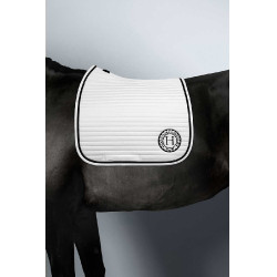 Tapis de selle Rider Harcour Karembar Blanc / noir