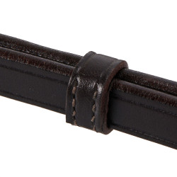 Bride de dressage en cuir Dressage Equestro Dark brown