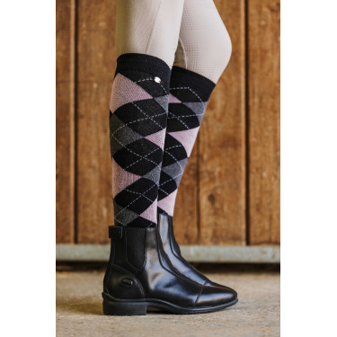 Chaussettes Equi-Theme Argyle femme pour Cavalier Chaussettes Equi-Theme Argyle femme pour Cavalier