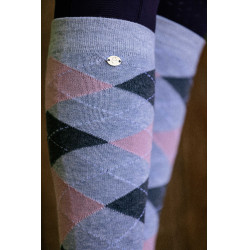 Chaussettes Equi-Theme Argyle femme pour Cavalier Chaussettes Equi-Theme Argyle femme pour Cavalier
