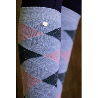 Chaussettes Equi-Theme Argyle femme pour Cavalier Chaussettes Equi-Theme Argyle femme pour Cavalier