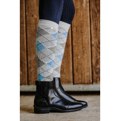 Chaussettes Equi-Theme Argyle femme pour Cavalier Chaussettes Equi-Theme Argyle femme pour Cavalier