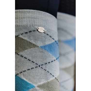 Chaussettes Equi-Theme Argyle femme pour Cavalier Chaussettes Equi-Theme Argyle femme pour Cavalier