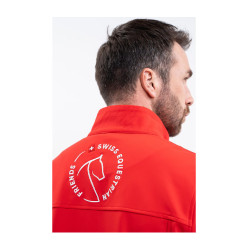 Veste Harcour Menthue Unisexe Swiss Equestrian Friends Rouge Veste Harcour Menthue Unisexe Swiss Equestrian Friends Rouge