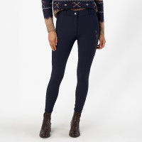 Pantalon d'équitation HV Polo Femmy FullGrip femme Marine Bleu marine