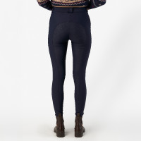 Pantalon d'équitation HV Polo Femmy FullGrip femme Marine Bleu marine