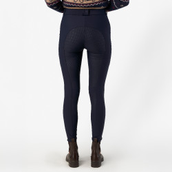 Pantalon d'équitation HV Polo Femmy FullGrip femme Marine Bleu marine