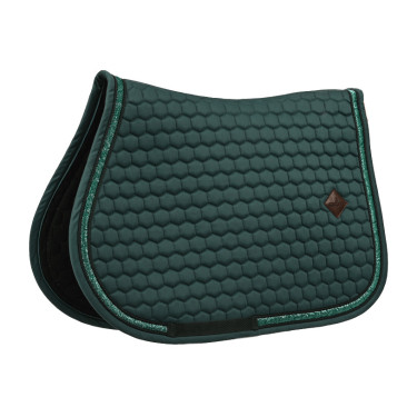 Tapis de Selle Glitter Band Jumping Kentucky Emeraude Vert Tapis de Selle Glitter Band Jumping Kentucky Emeraude Vert