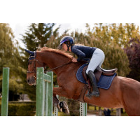 Rênes en cuir et caoutchouc K by Equithème K-Grip