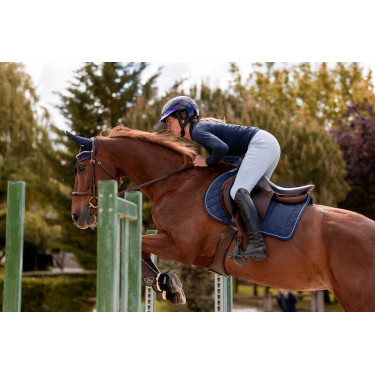 Rênes en cuir et caoutchouc K by Equithème K-Grip