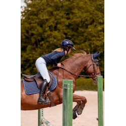 Rênes en cuir et caoutchouc K by Equithème K-Grip