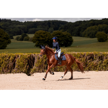 Rênes en cuir et caoutchouc K by Equithème K-Grip