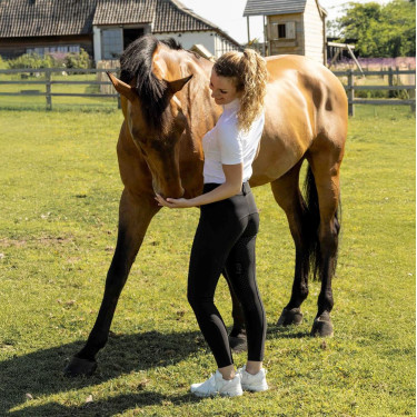 Pantalon d'équitation Kentucky Miami full grip femme Noir Pantalon d'équitation Kentucky Miami full grip femme Noir
