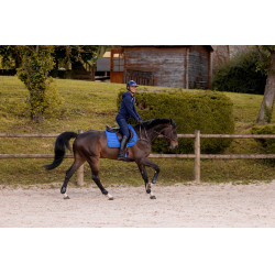 Tapis K by Equithème K-Triton Bleu roi