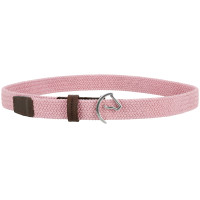 Ceinture tressée Equithème EK-Horse Rose