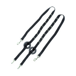 Rênes fixes en nylon Umbria Equitazione Noir Rênes fixes en nylon Umbria Equitazione Noir