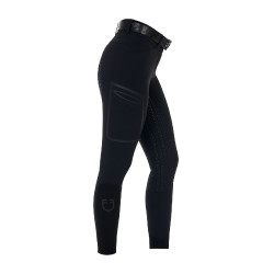 Pantalon slim fit femme taille haute Equestro Ridertechnology full grip Pantalon slim fit femme taille haute Equestro Ridertechnology full grip