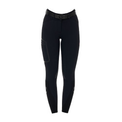 Pantalon slim fit femme taille haute Equestro Ridertechnology full grip Pantalon slim fit femme taille haute Equestro Ridertechnology full grip