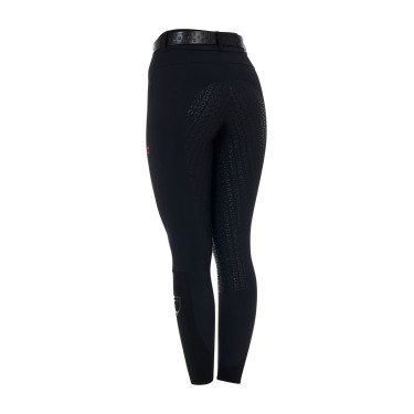 Pantalon slim fit femme taille haute Equestro Ridertechnology full grip Pantalon slim fit femme taille haute Equestro Ridertechnology full grip