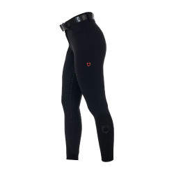 Pantalon slim fit femme taille haute Equestro Ridertechnology full grip Pantalon slim fit femme taille haute Equestro Ridertechnology full grip