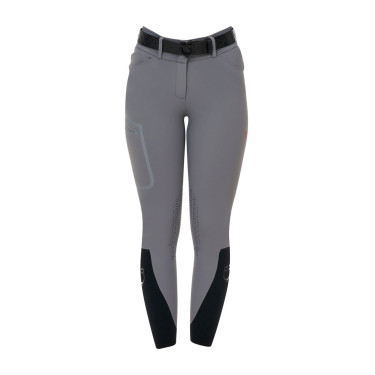 Pantalon slim fit femme taille haute Equestro Ridertechnology coutures thermosoudées Pantalon slim fit femme taille haute Equestro Ridertechnology coutures thermosoudées