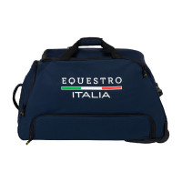 Sac trolley avec logo Equestro X Fise Marine blazer Bleu marine