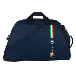 Sac trolley avec logo Equestro X Fise Marine blazer Bleu marine