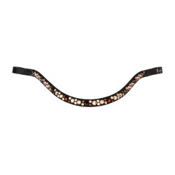 Frontal Supreme avec strass modèle Spirit Noir / doré