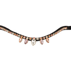 Muserolle Supreme avec strass modèle goutte