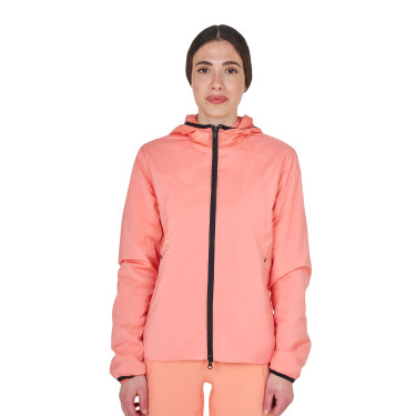 Veste Softshell Equestro femme ligne pliable Fleur du désert Rose