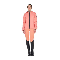 Veste Softshell Equestro femme ligne pliable Fleur du désert Rose