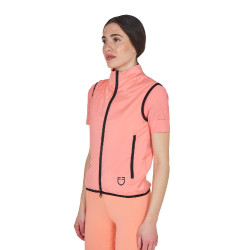 Veste sans manches Equestro femme ligne pliable Fleur du désert Rose