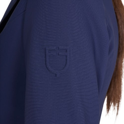 Veste de concours Equestro femme zippée et boutonnée Marine blazer Bleu marine