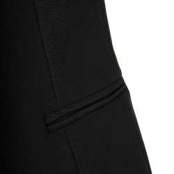 Veste de concours Equestro femme Monogram trois boutons Noir