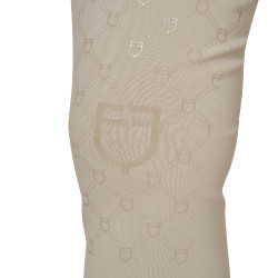 Pantalon Equestro taille haute monogramme femme Oxford tan Rose Pantalon Equestro taille haute monogramme femme Oxford tan Rose
