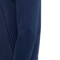 Sweat technique Equestro homme avec capuche et empiècements en micro mesh Marine blazer Bleu marine Sweat technique Equestro homme avec capuche et empiècements en micro mesh Marine blazer Bleu marine