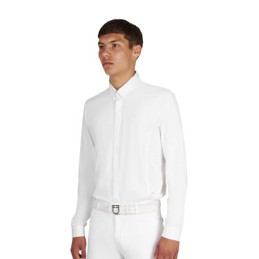 Polo de concours Equestro homme à col chemise