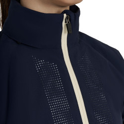 Veste Softshell Equestro enfant unisexe logo au dos Marine blazer Bleu marine