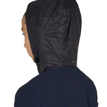 Veste Softshell Equestro enfant unisexe logo au dos Marine blazer Bleu marine