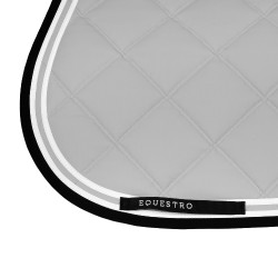 Tapis de saut Equestro Double Stripes en tissu technique