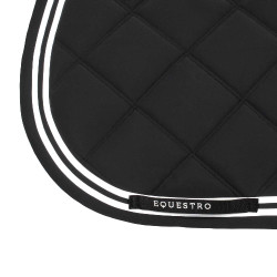 Tapis de saut Equestro Double Stripes en tissu technique Tapis de saut Equestro Double Stripes en tissu technique