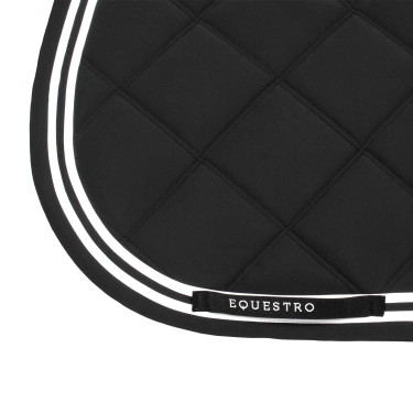 Tapis de saut Equestro Double Stripes en tissu technique Tapis de saut Equestro Double Stripes en tissu technique