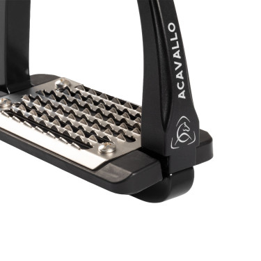 Étriers Acavallo Rel-X Easy junior Noir