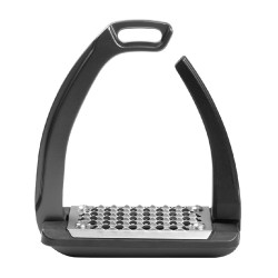 Étriers Acavallo Rel-X Easy junior Charbon de bois Gris Étriers Acavallo Rel-X Easy junior Charbon de bois Gris