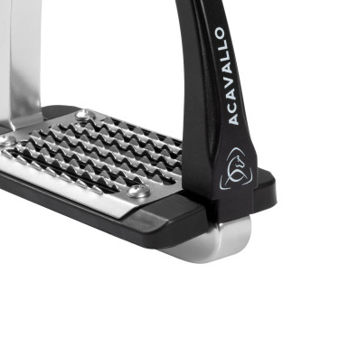 Étriers Acavallo Rel-X Easy junior Aluminium Argent Étriers Acavallo Rel-X Easy junior Aluminium Argent