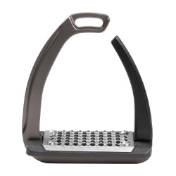 Étriers Acavallo Rel-X Easy junior Titanium Gris Étriers Acavallo Rel-X Easy junior Titanium Gris