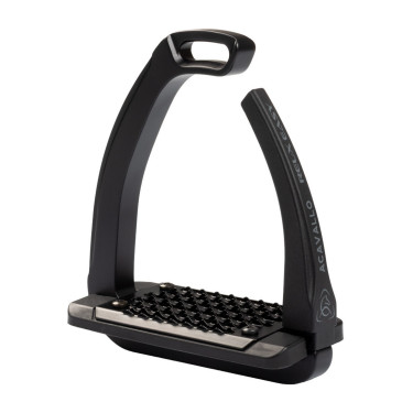 Étriers Acavallo Rel-X Easy junior Noir total Étriers Acavallo Rel-X Easy junior Noir total