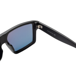 Lunettes de soleil de sport Aquestro polarisées modèle Sunniva Noir mat / silver revo