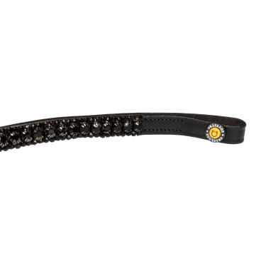 Frontal Equestro avec triple rangée de cristaux