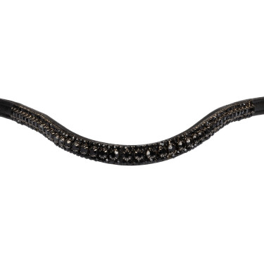 Frontal Equestro avec triple rangée de cristaux